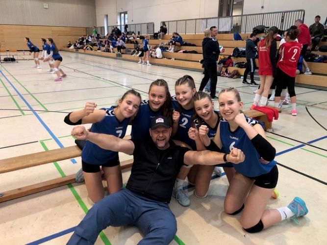 Bronze beim Volleyball-Landesfinale